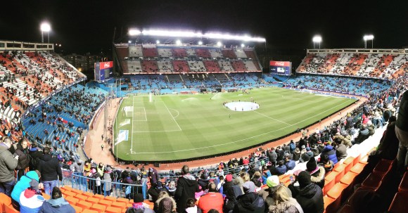 Estadio Vicente Calderón. Enero 2016. Foto: Paula VL